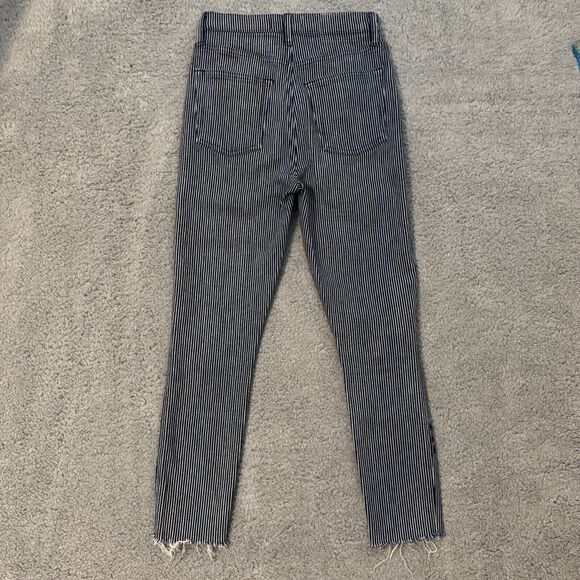 Etica Jeans Womens 25 Cindy Raw Hem Preppy Nautical Sustainable Slow Fashion - Picture 11 of 13